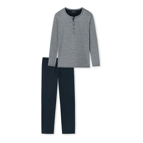 SCHIESSER Lång pyjamas Blå 64