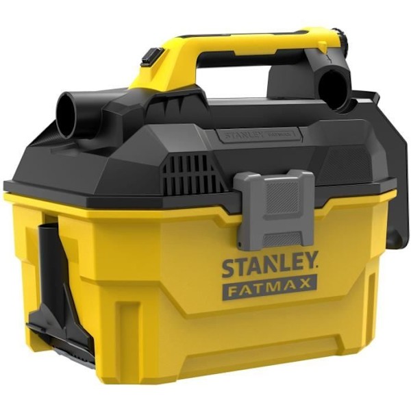 Vatten- och dammdammsugare - STANLEY FATMAX V20 - SFMCV002B-XJ - Litium 18V - Utan batteri Gul