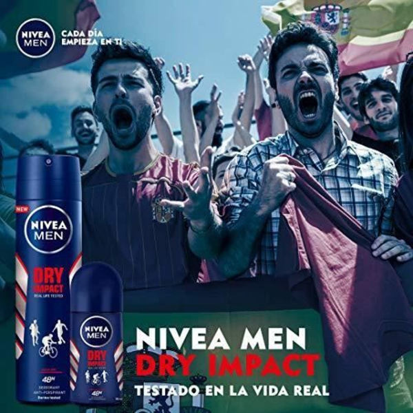 Nivea Men Deodorant Nivea Men dry impact W2 6 x 50 ml 81610-07405-28