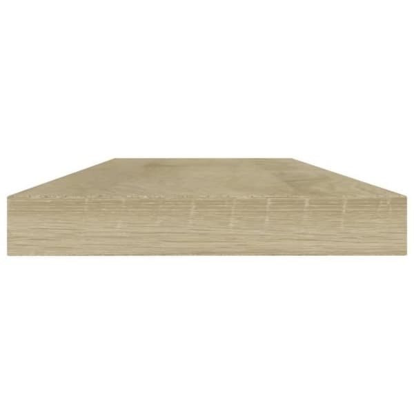 VidaXL Bokhylla Panel 4 st Sonoma Oak Engineered Wood 805128 Brun