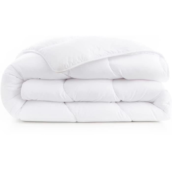 Premium tempererat täcke 350g vit Aerelle soft flex ABEIL Mått - 220x240