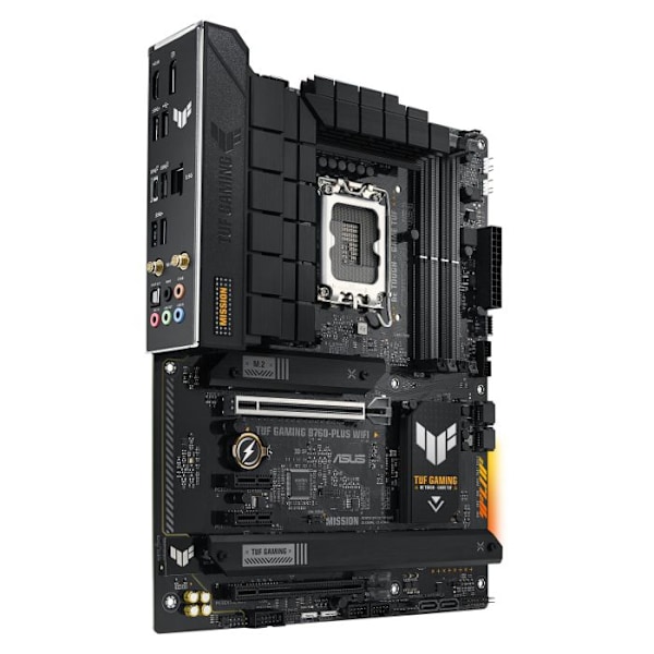 Moderkort - ASUS - TUF GAMING B760-PLUS WIFI - Wi-Fi 6E - Sockel LGA1700 - DDR5 SDRAM