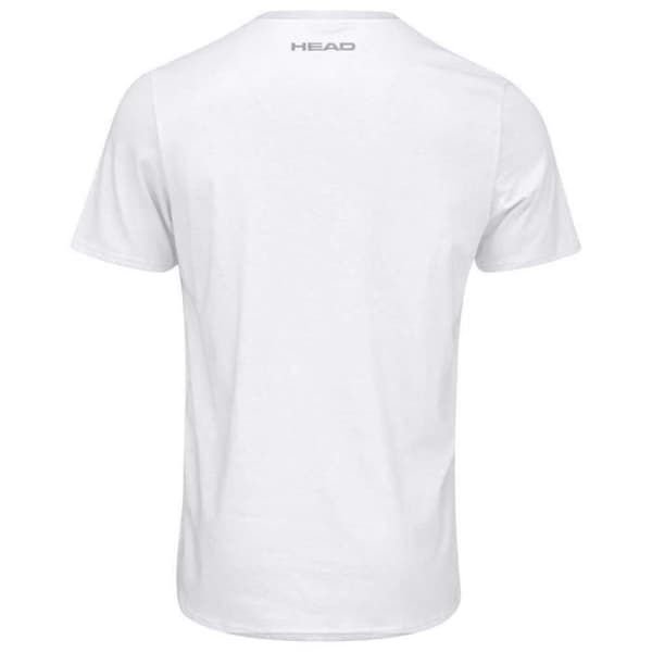 T-shirt - HEAD - Club Basic - Vit - 100% bomull - Korta ärmar Vit M