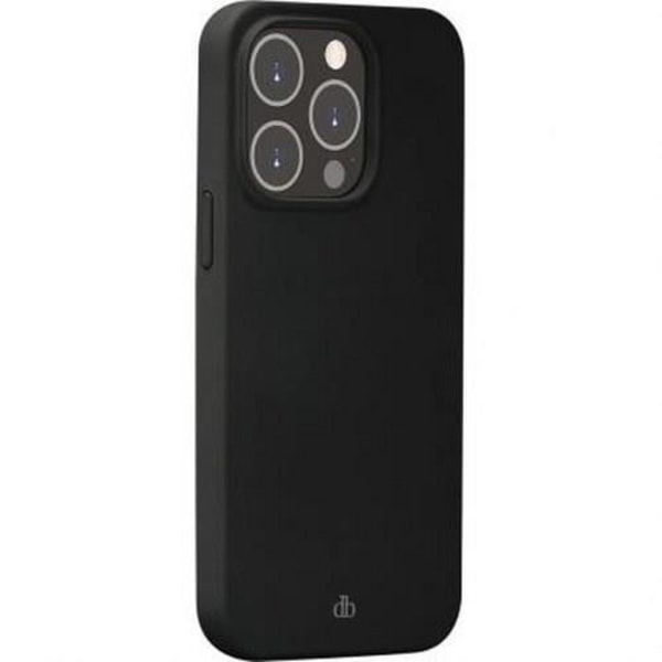 Silicone-skydd för iPhone 14 Pro - DBRAMANTE1928 - Costa Rica - Svart - Certifierad GRS Svart