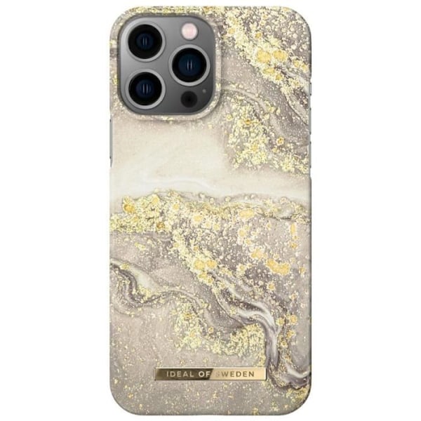 Coque Mode för iPhone 13 Pro Max - Sparkle Greige Marmor iDeal of Sweden Flerfärgad