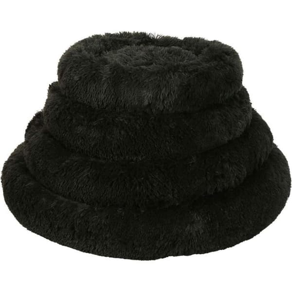 Kudde med lång päls i polyester Noé 50 cm Grön