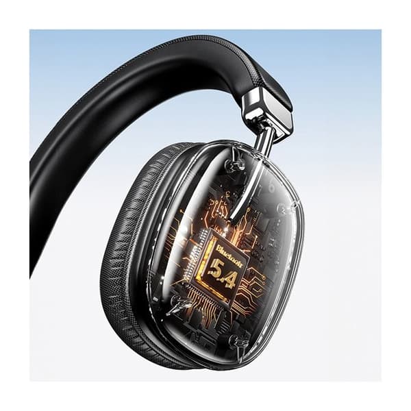 Bluetooth-hörlurar - AWEI - AT7 - Over-ear - Batteritid 25h - Bluetooth 5.0 Svart