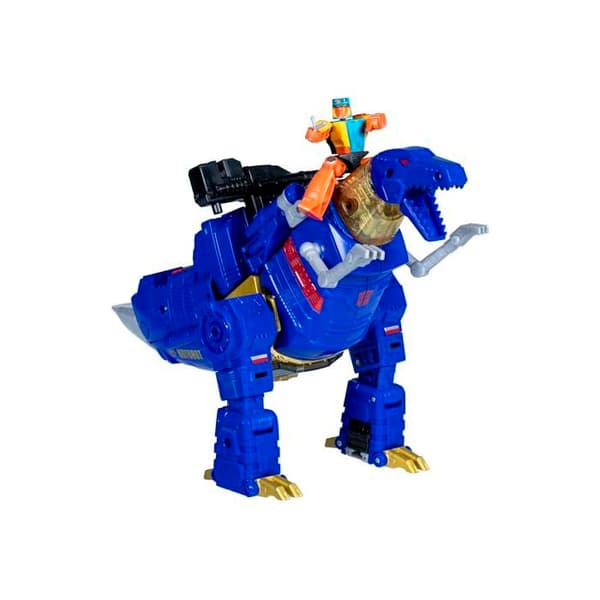 Actionfigur - Transformers - G0487 - Grimlock - 2-i-1 konvertering - Ledad Blå
