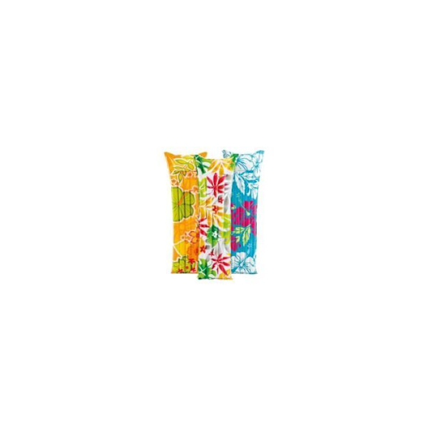 Uppblåsbar madrass - Ej specificerad - 183 x 69 cm - Vinyl - Gul, Turkosblå, Vit Gul, Turkosblå, Vit