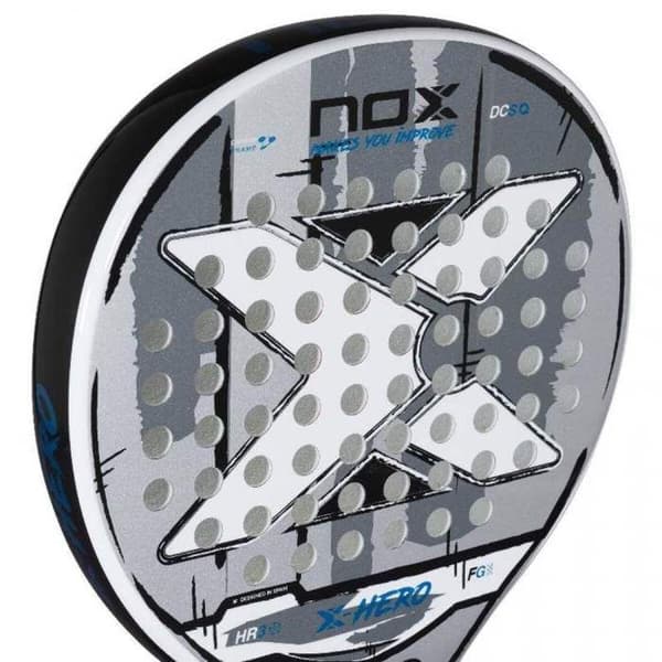 Padelracket Nox X-Hero vit svart