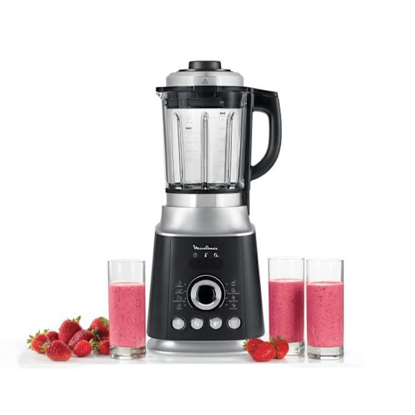 MOULINEX LM962B10 Ultrablend cook värmeblandare Svart Svart, Silver