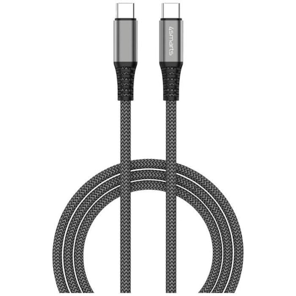 4Smarts mobiltelefon, bärbar sladd [1x USB-C® - 1x USB-C®] 1,5 m