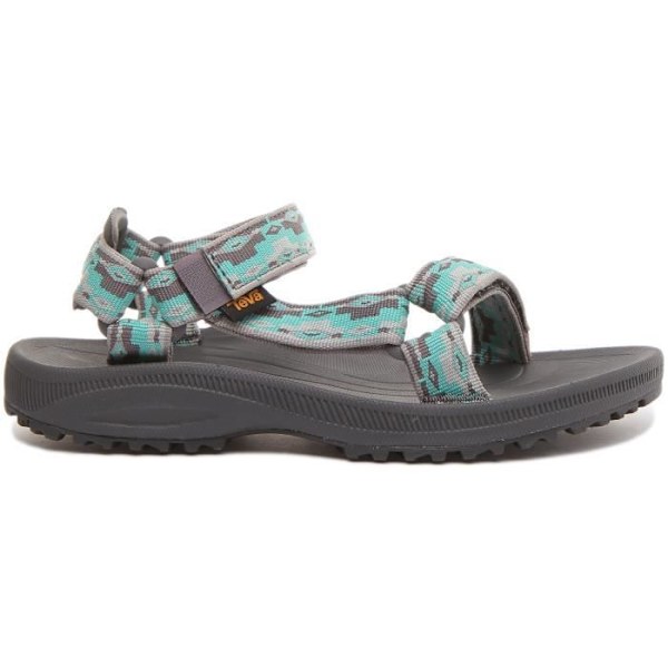 Sandaler - TEVA - Winsted - Grå Blå - Dam - Snabbtorkande polyesterslinga Gråblå 41