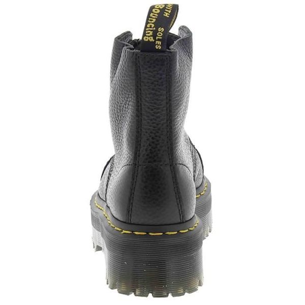Boots Plattform Sinclair - DR MARTENS - Läder Svart - 8 öglor - Gummisula - Unisex Svart 36