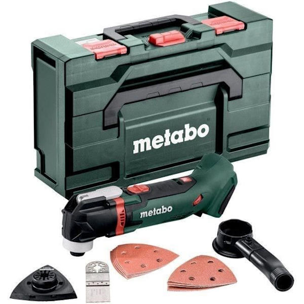 Sladdlöst multifunktionsverktyg - METABO - MT 18 LTX - 18 V - MetaBOX 145 L Grön