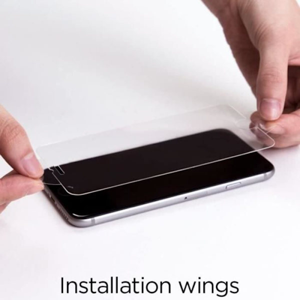 Skärmskydd - Spigen - GLASTR - iPhone SE (2020) / 8 / 7 - Force Touch - Reptålig