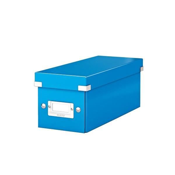 Förvaringsbox - LEITZ - Click & Store - CD - Blå - 127x124x320 mm Blå