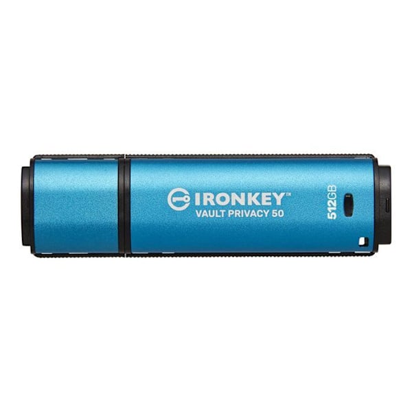 Clé USB - Kingston - IronKey Vault Privacy 50 - 512 Go - USB Type-C - FIPS 140-3 Nivå 3