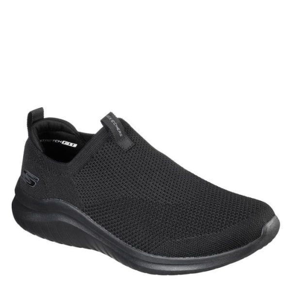 Slip-on sneakers för män - SKECHERS - Ultra Flex 2.0 Kwasi - Svart - Ovandel i textil - Elastisk Svart 44