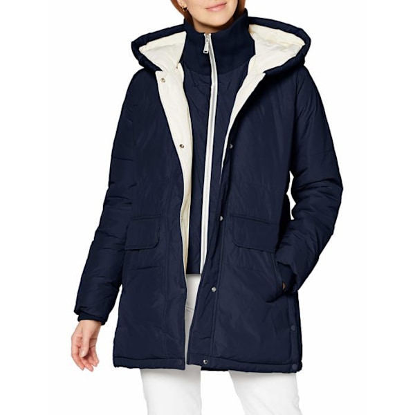 Dunjacka Tom skräddarsy min till fem - 1021030012 - 1021030 Quiltad vinterparka dam Sky Captain Blue XS