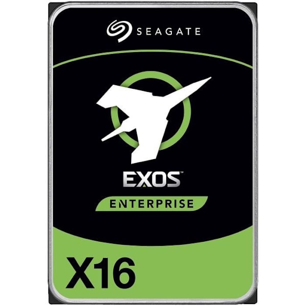 SEAGATE - Intern hårddisk HDD - Exos X16 - 12TB - 7200 rpm - 3,5" (ST12000NM001G)