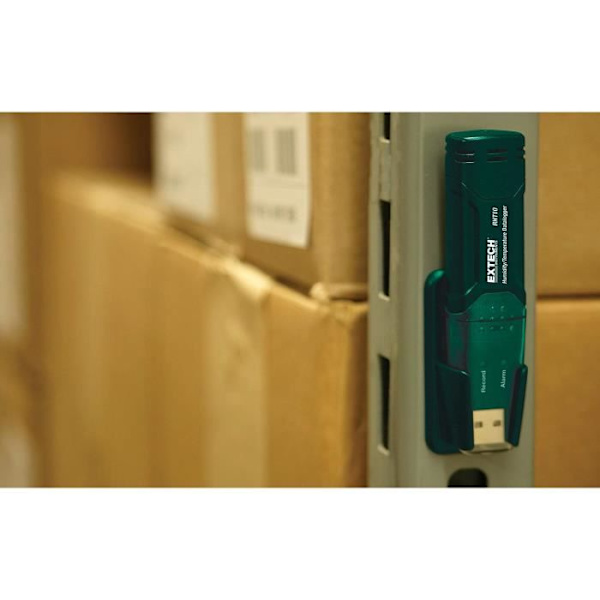 USB fuktighet-temperaturlogger - EXTECH - RHT10 - Hög noggrannhet - Lätt att använda - Kompakt