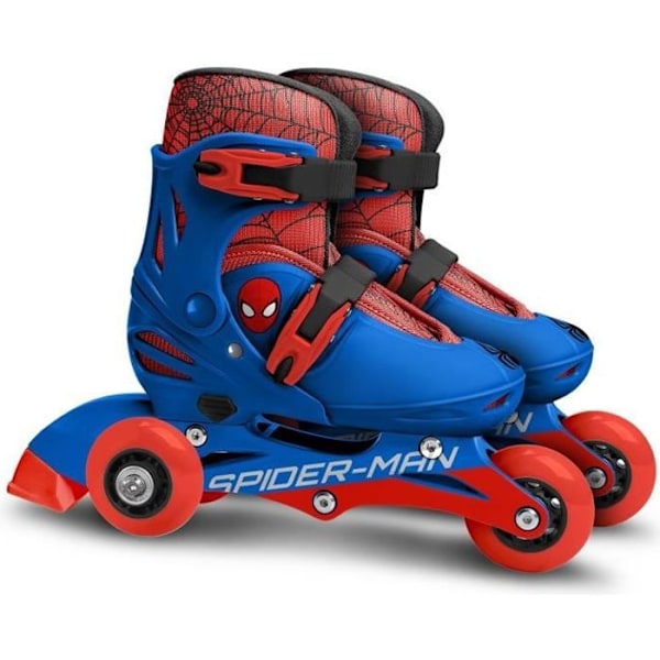 SPIDERMAN Justerbara inline skridskor storlek 27-30 SPINDELMANNEN