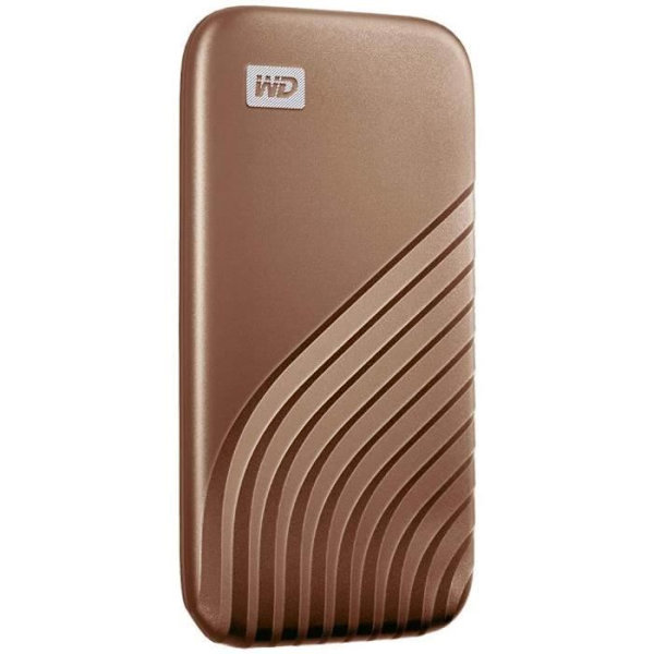 WD My Passport™ - Extern SSD - 500 GB - USB-C - Rose Gold (WDBAGF5000AGD-WESN)