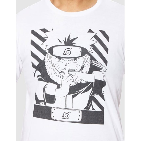 Naruto T-shirt - MENARUTTS148 - T-shirt herr Vit M