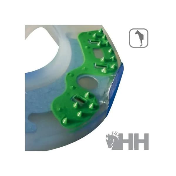 Hästsko med 2 framklackar Duplo Extra Klippt - vit - Vit - 154 mm Vit