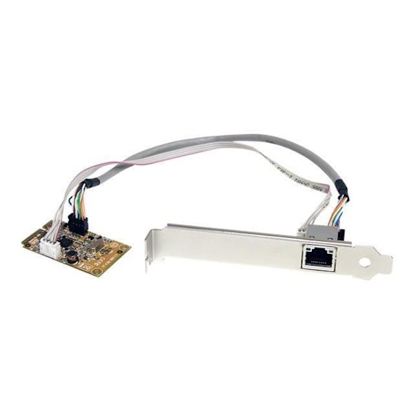 STARTECH Mini PCI Express Gigabit Ethernet NIC nätverkskort - PCI Express - 1 port(ar)