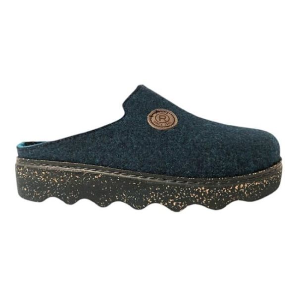 Chaussons - ROHDE - 6120 - Bekväma och varma - Platt häl - Dam Blå 36