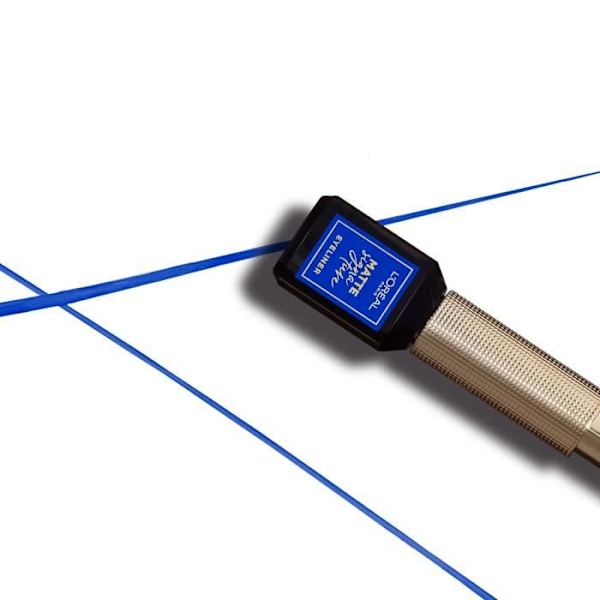 L'OREAL PARIS Matt Signatur Långvarig Matt Borste Eyeliner - Blå - 3ml Blå