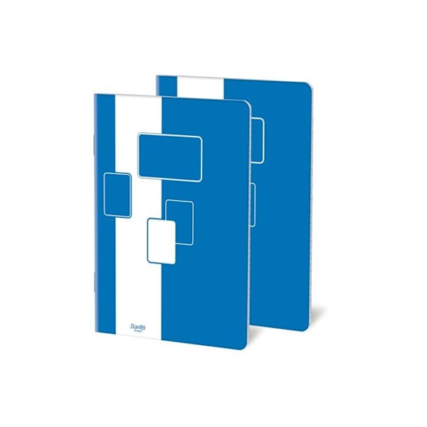 Bantex Notebook - 400116555 - Set med 5 A4 quadrille anteckningsböcker 60 ark med marginal - 60 g/m