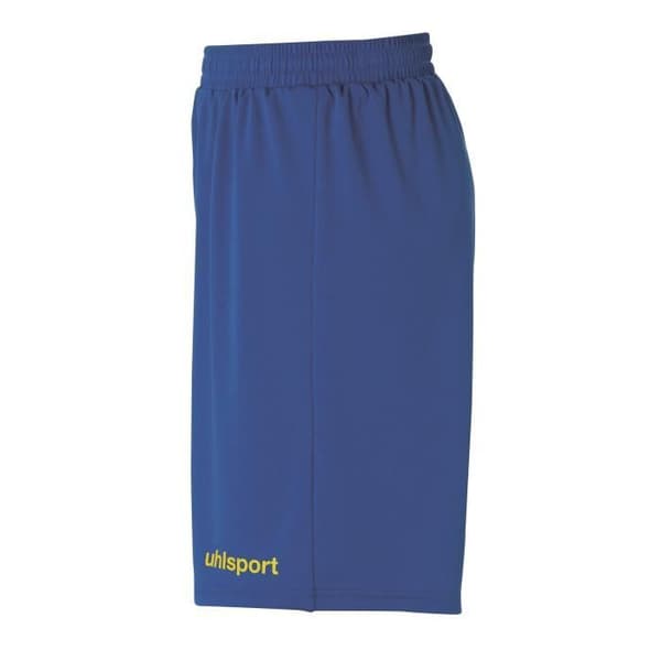 Uhlsport center basic juniorshorts - azurblå/gul - 14 år Azurblå/gul 10 år