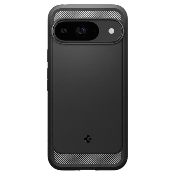 Spigen Rugged Armor – Skal för Google Pixel 9/9 Pro (mattsvart) Svart