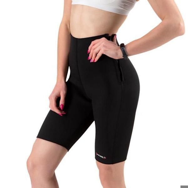 Kort damminimizer - HMS - SND1400 - Neopren - Fitness - Svart svart XXXL