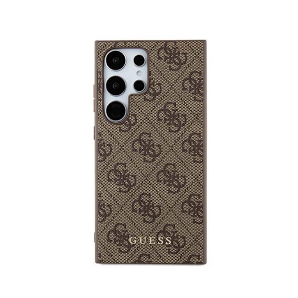 Telefonfodral - Guess - Samsung Galaxy S24 Ultra - Brun - Elegant - Stötsskydd kastanj