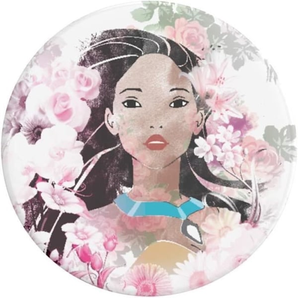 PopSockets PopGrip - Pocahontas - Stöd för Smartphone/Tablet - Top Interchangeable - Multicolore - Silikon