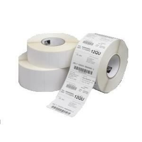 ZEBRA 880018-127 ETIKETTER 76 X 127 MM VIT