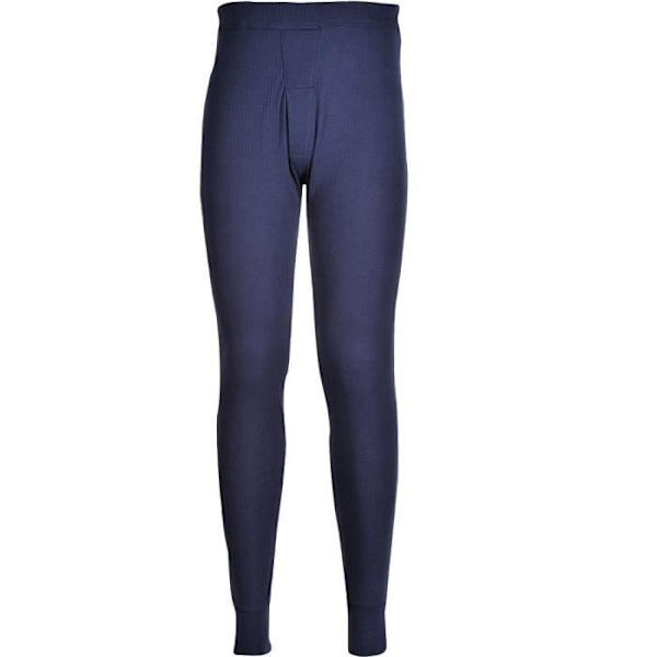 Arbetstights i thermotryck - Portwest - 100% polyester - Elastisk - Bekväm - Andningsbar Marin XXXL
