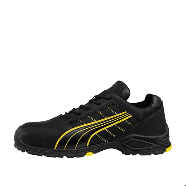 Säkerhetsskor - Puma - Amsterdam Low S3l Fo Sr - Svart/Gul - Unisex - Optimal komfort svart/gul 42