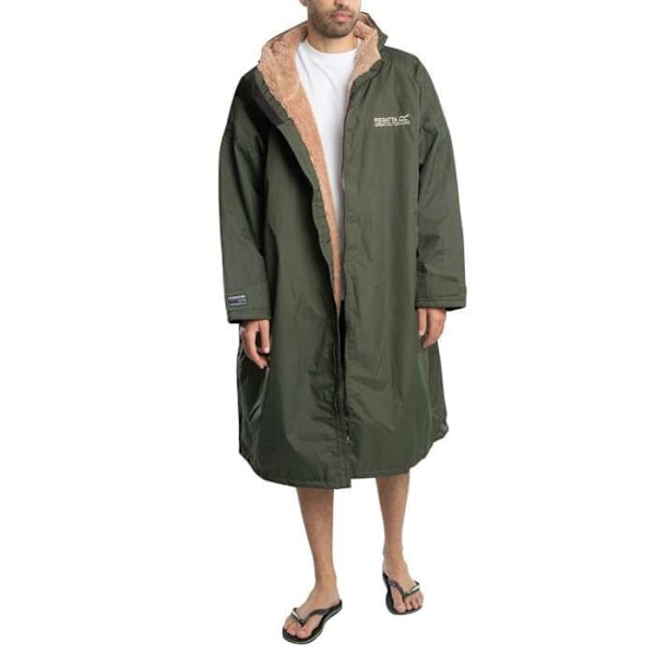 Vattentät poncho för blöjbyte - Regatta - Grön - 100% Polyester - Man - Höst/Vinter mörk khaki - 41c L/XL