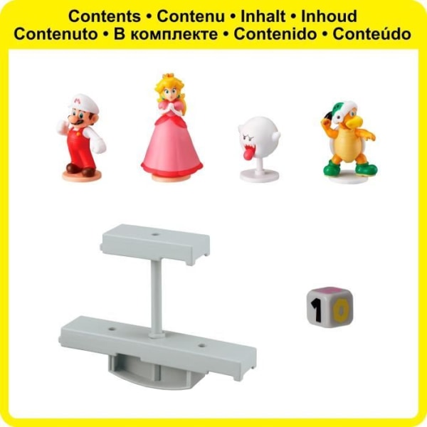 Super Mario Balancing Game Super Mario/Peach - EPOCH-spel - Ambient Action Game Flerfärgad