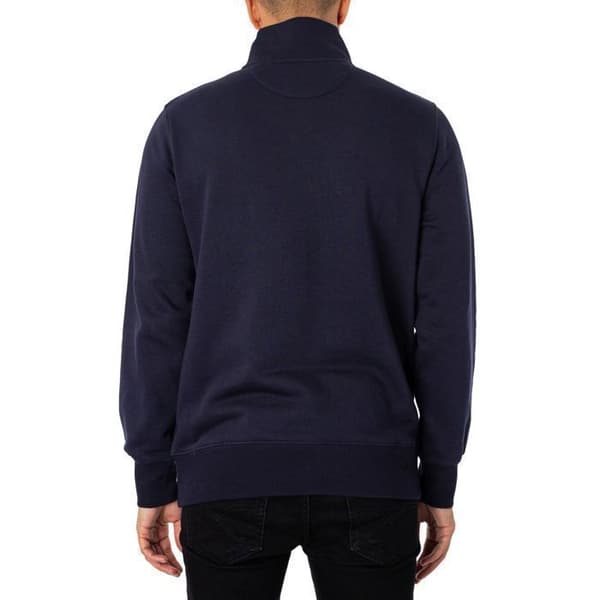 Sweatshirt med dragkedja 1/4 Regular Shield - GANT Blå XL