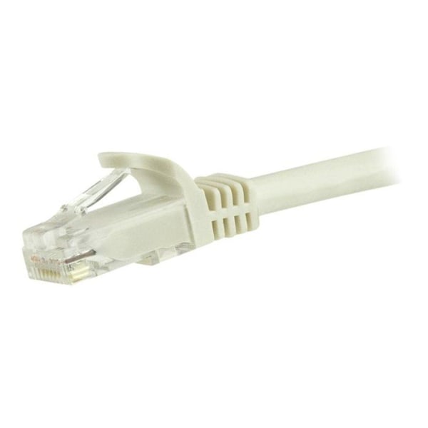 Cat6 Gigabit UTP nätverkskabel utan krok 15m - STARTECH - Vit - M/M