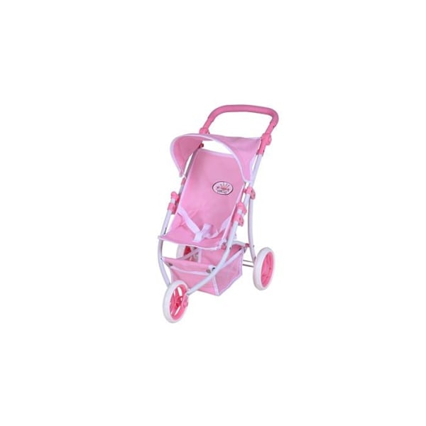 Barnvagn - barnvagn Knorrtoys - 16538 - .COM Barnvagn för docka Jogger Lio-Princess White Rose