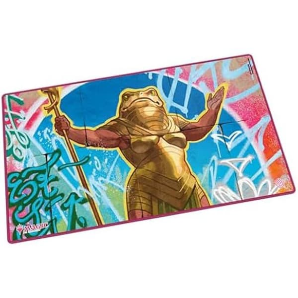 Spelmatta - ULTIMATE GUARD - Magic: The Gathering Aetherdrift - Halkskydd - 2mm vadderad - Officiellt licensierad Aetherdrift 3