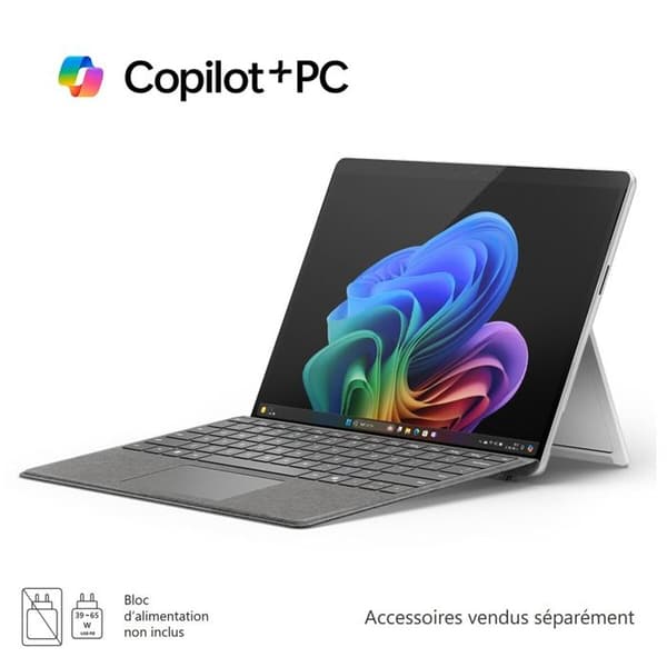 Microsoft Surface Pro 11:e generation 13’’ Copilot+PC Snapdragon X Elite 16 GB RAM 1 TB SSD Pekskärm Platin