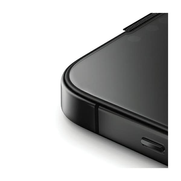Härdat glas - UNIQ - iPhone 15 Plus - Transparent applicator - Transparent - Glas Transparent (transparent applicator)